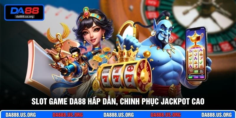 Slot game DA88 hấp dẫn, chinh phục Jackpot cao