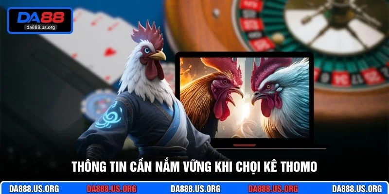 Thông tin cần nắm vững khi chọi kê Thomo Thông tin cần nắm vững khi chọi kê Thomo